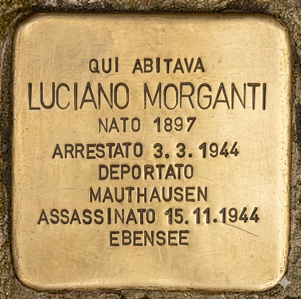 Pietra d'Inciampo — Luciano Morganti