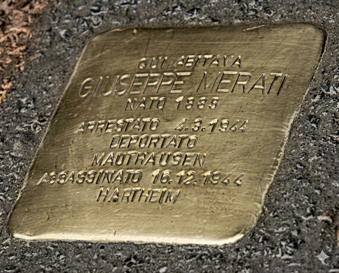 Pietra d'Inciampo — Giuseppe Merati