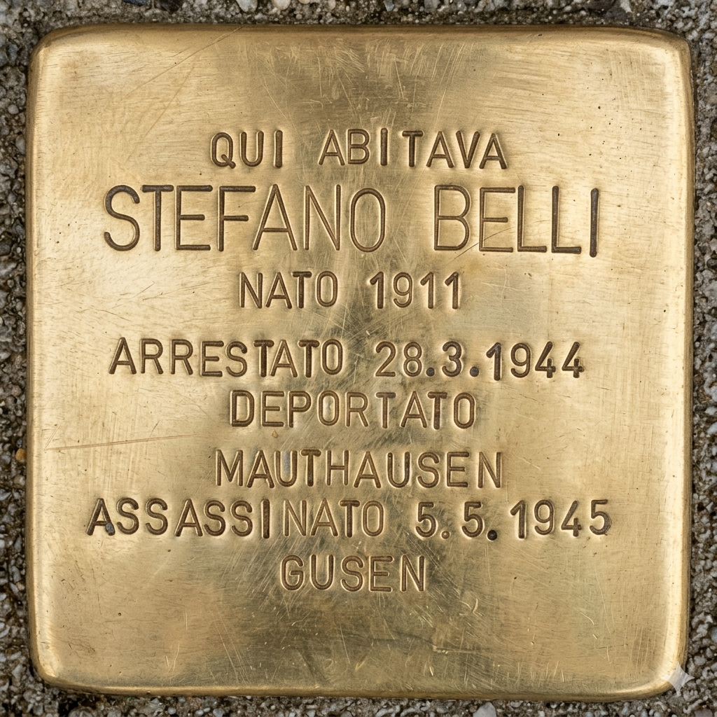 Pietra d'Inciampo — Stefano Belli